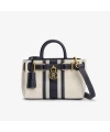 Tommy Hilfiger American İcon Micro Tote Canvas LACİVERT-BEJ