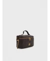 Calvin Klein Bal Quilted Beauty Case On Chain  KAHVE