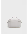Calvin Klein Bal Quilted Beauty Case On Chain  LİLA