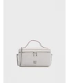 Calvin Klein Bal Quilted Beauty Case On Chain  LİLA