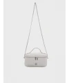Calvin Klein Bal Quilted Beauty Case On Chain  LİLA