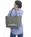 UNİTED COLORS OF BENETTON KADIN KOL ÇANTASI BNT1163 HAKİ