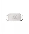 Calvin Klein Bold CK Outline Camera Bag BEYAZ