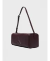 Calvin Klein Bold Ck Slouchy Shoulder Bag  BORDO