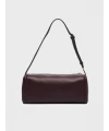 Calvin Klein Bold Ck Slouchy Shoulder Bag  BORDO