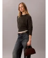 Calvin Klein Bold Dome Crosboddy BORDO