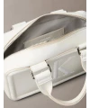 Calvin Klein Bold Elongated Mini Tote BEYAZ