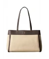 Calvin Klein Canvas Medium Tote KAHVE