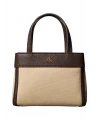Calvin Klein Canvas Mini Tote Crossbody KAHVE
