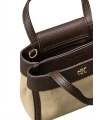 Calvin Klein Canvas Mini Tote Crossbody KAHVE