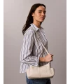 Calvin Klein Pockets Monologo Crossbody KREM