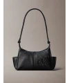 Calvin Klein Pockets Monologo Crossbody SİYAH