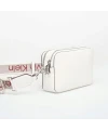 Calvin Klein Webbing Double Strap Camera Bag BEYAZ