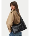 Calvin Klein Emblem Debossed Medıum Shbag SİYAH