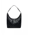 Calvin Klein Emblem Debossed Medıum Shbag SİYAH