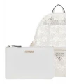 Guess Tuana Şeffaf Sırt Çanta BEYAZ