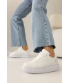İNCİ DETAYLI SNEAKER BEYAZ