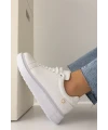 İNCİ DETAYLI SNEAKER BEYAZ