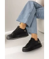 İNCİ DETAYLI SNEAKER SİYAH
