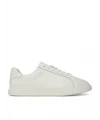 Calvin Klein Low Pro Cubs Laceup Lth Aop BEYAZ