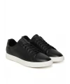 Calvin Klein Low Pro Cubs Laceup Lth Aop SİYAH