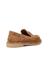 METAL DETAYLI SÜET DERİ LOAFER SİGARO