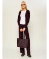 Calvin Klein Nylon Medıum Tote BORDO
