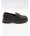 TOKA DETAY DERİ LOAFER KAHVE