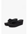Tommy Hilfiger Th Wedge Braıdet Summer Sandalet SİYAH