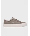 Calvin Klein Vulc Flath Laceup Lth Fur VİZON
