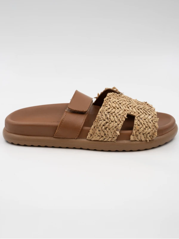 BANTLI DERİ TERLİK TABA