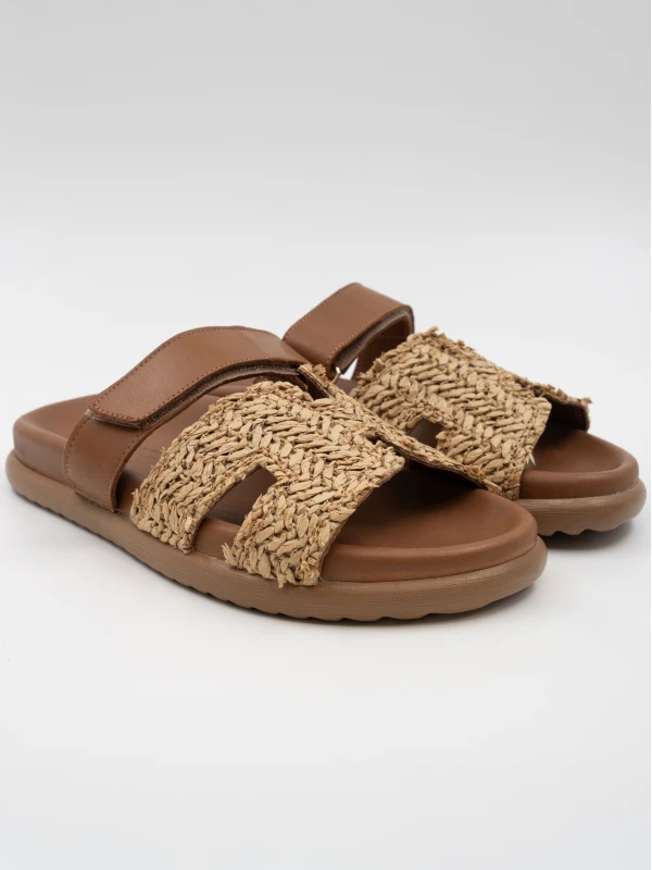 BANTLI DERİ TERLİK TABA