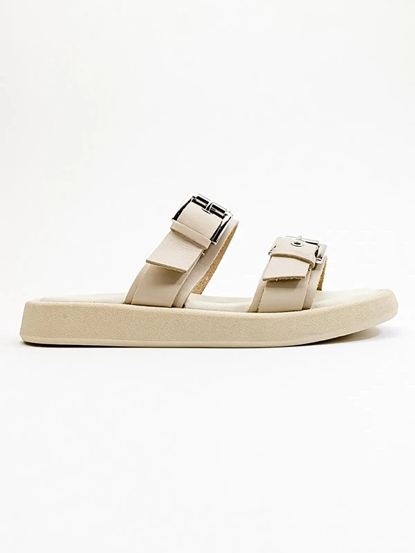 ÇİFT KEMERLİ TERLİK BEJ