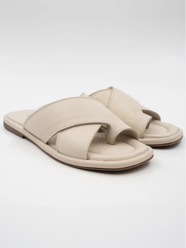 Deri Parmak Arası Terlik KREM