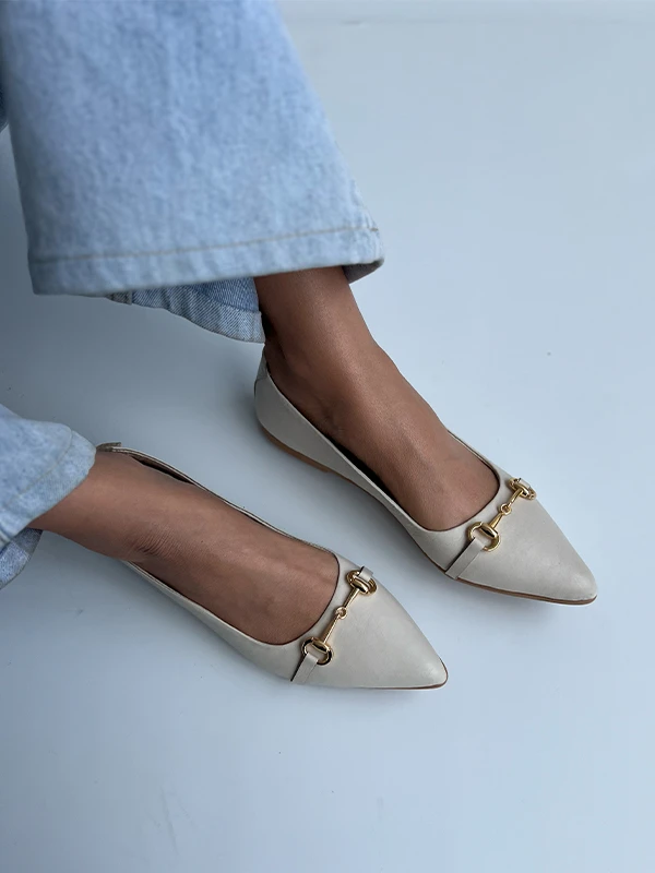 DÜZ TABAN DERİ BABET