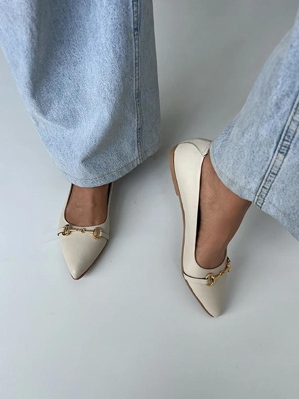 DÜZ TABAN DERİ BABET