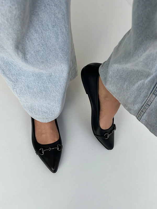 DÜZ TABAN DERİ BABET