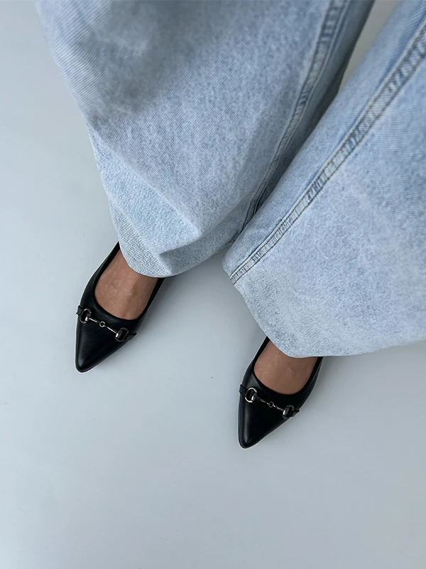 DÜZ TABAN DERİ BABET