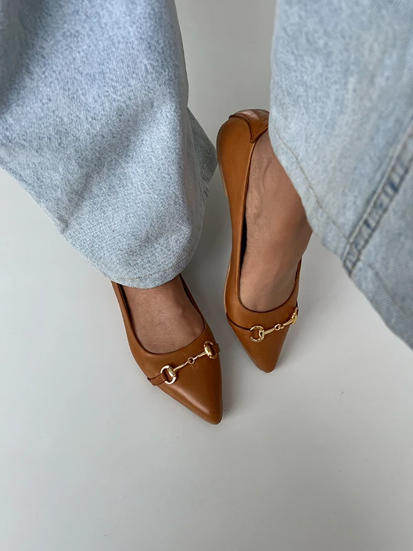 DÜZ TABAN DERİ BABET