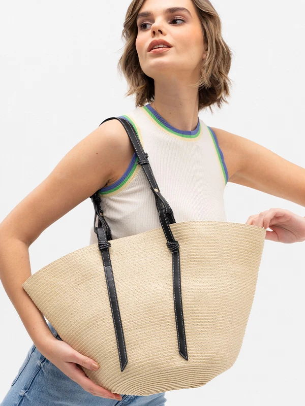 MATTHEW COX SHOULDER BAG BEJ