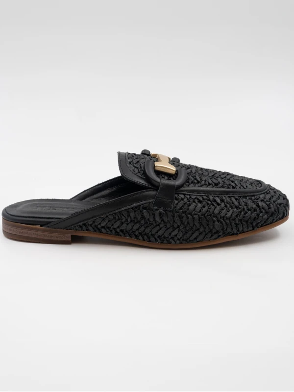 NATURAL HASIR TERLİK SİYAH