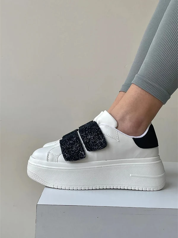 SİM BANTLI SNEAKER BEYAZ