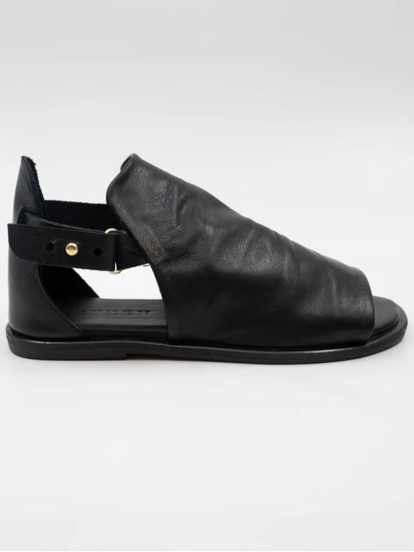 SOFT DERİ SANDALET SİYAH