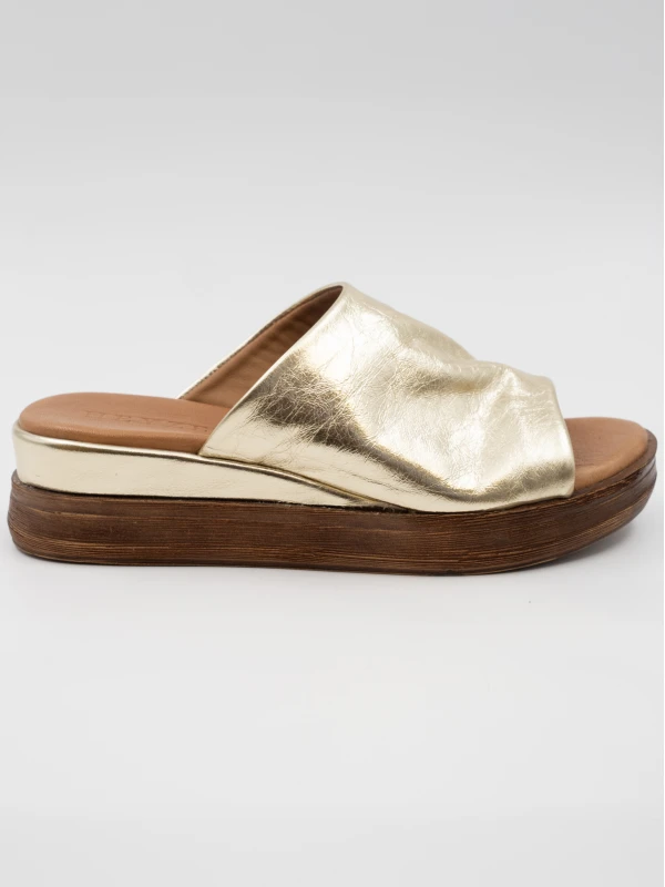 SOFT DERİ TERLİK GOLD