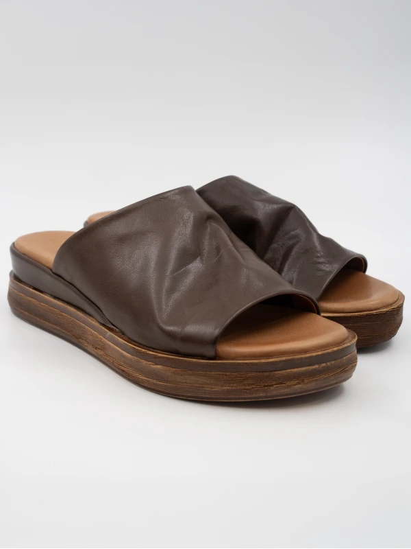 SOFT DERİ TERLİK KAHVE