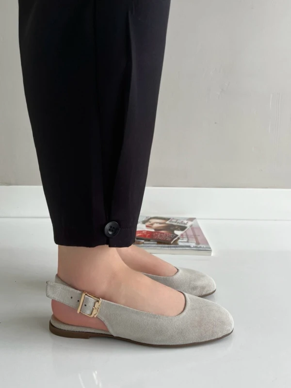 SÜET DERİ BABET BEJ