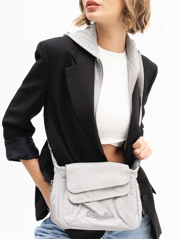 United Colors Of Benetton Kadın Çantası BNT1196 GRİ