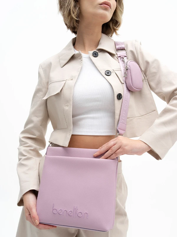 United Colors Of Benetton Kadın Çantası LİLA