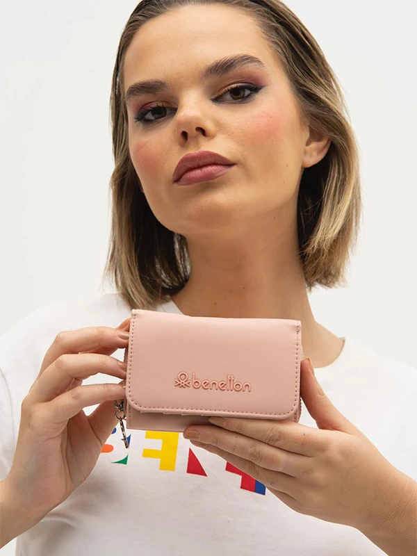 United Colors Of Benetton Kadın Cüzdan BNT1210 PEMBE