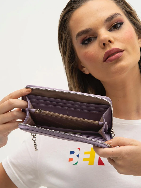 United Colors Of Benetton Kadın Cüzdan BNT1212 LİLA